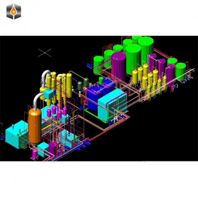 Turnkey project biodiesel equipment processor glycerine refinery