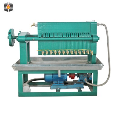 Small Oil Shop Use Soybean Sunflower Seed Cooking Oil Plate Press Oil Filter Machine